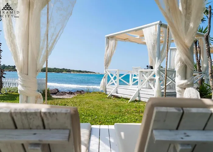 Luxury Hera - Beachfront * רודה